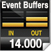 Event Buffers 14,000